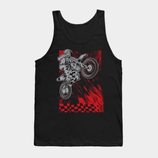 Dirtbike Mudding Tank Top